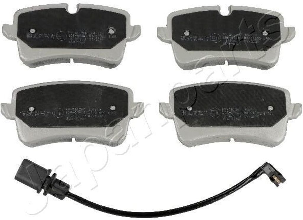JAPANPARTS Bremsbeläge Satz Hinten Bremsklötze für AUDI A4 Produktbild 