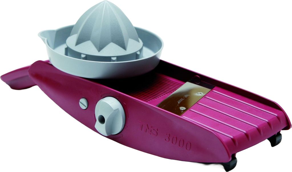 TNS-3000 bordeaux-grau Gemüsehobel / vegetable slicer "ALL Produktbild 