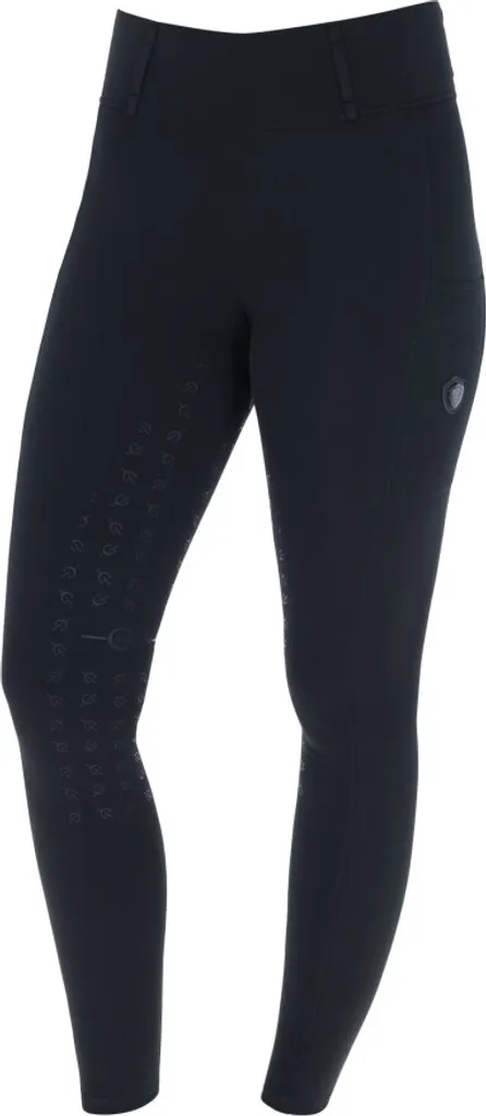 Legging Équitation Anti-Glisse Covalliero Noir - Grip H/W 24 Taille 44/46 Femme