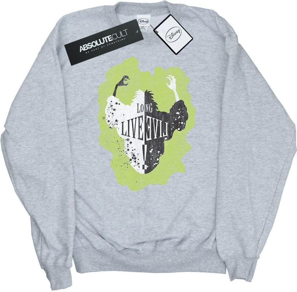 Disney - "The Descendants Long Live" Sweatshirt für Herren BI20488 (L) (Grau)