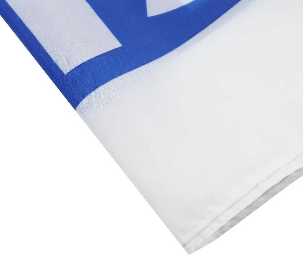 Drapeau Israël Anti-UV - Ne se décolore pas - Polyester 100D Renforcé - 2