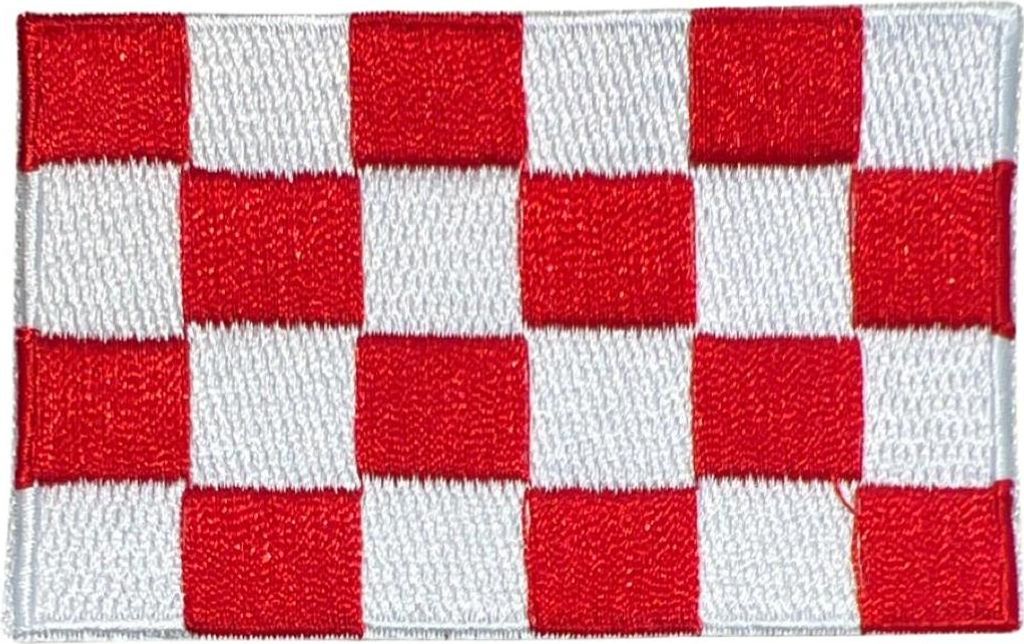 Brabanter Flaggen-Emblem-Aufnäher zum Aufbügeln