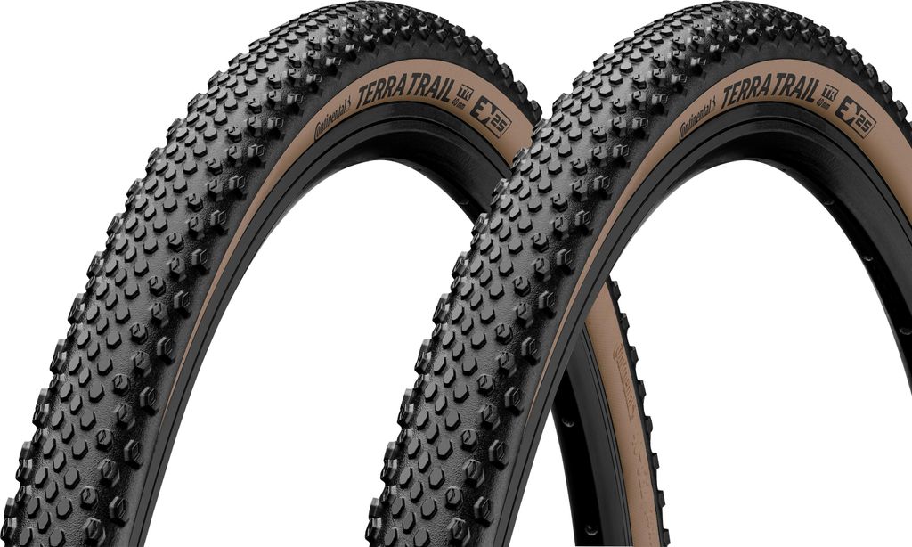 2x Continental Terra Trail ShieldWall 40-622 schwarz/braun Produktbild 