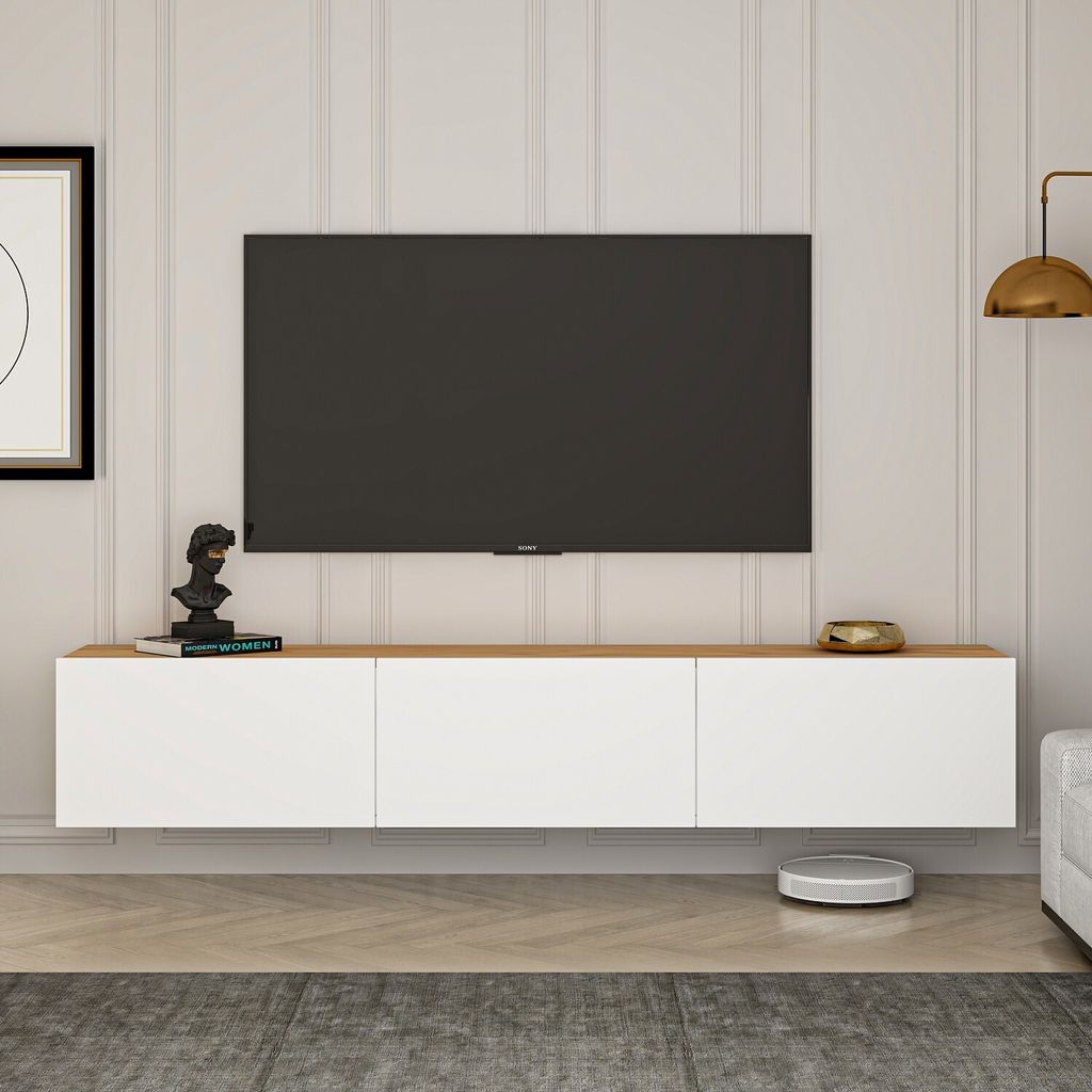 Skye Decor, West - White, Atlantic Pine, Armoires de Image du produit 