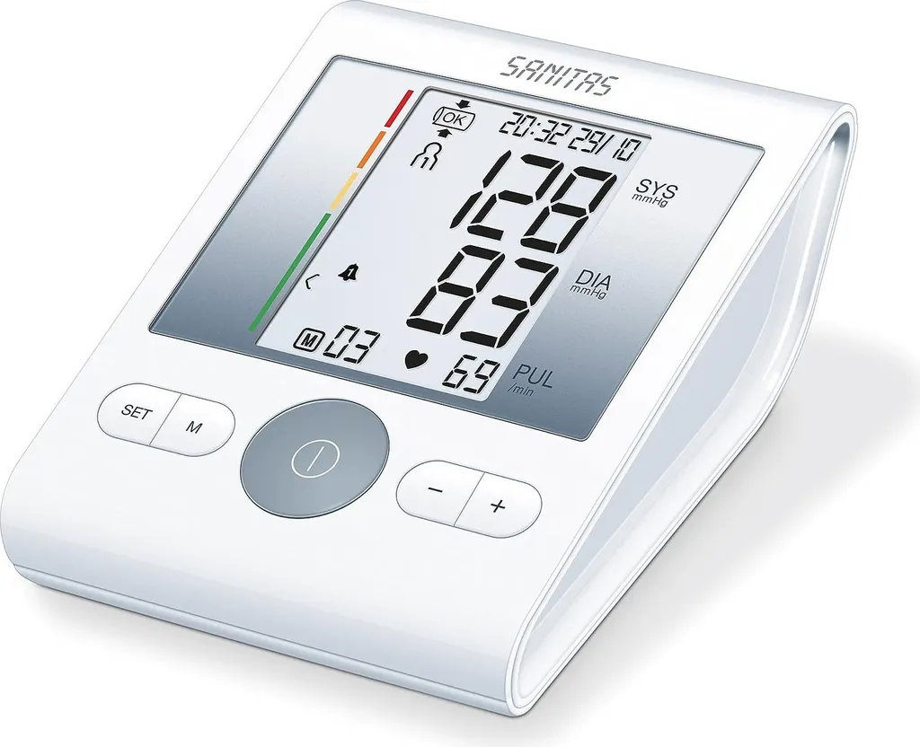 SANITAS SBM 22 Tensiomètre de bras avec brassard universel blanc - Précis
