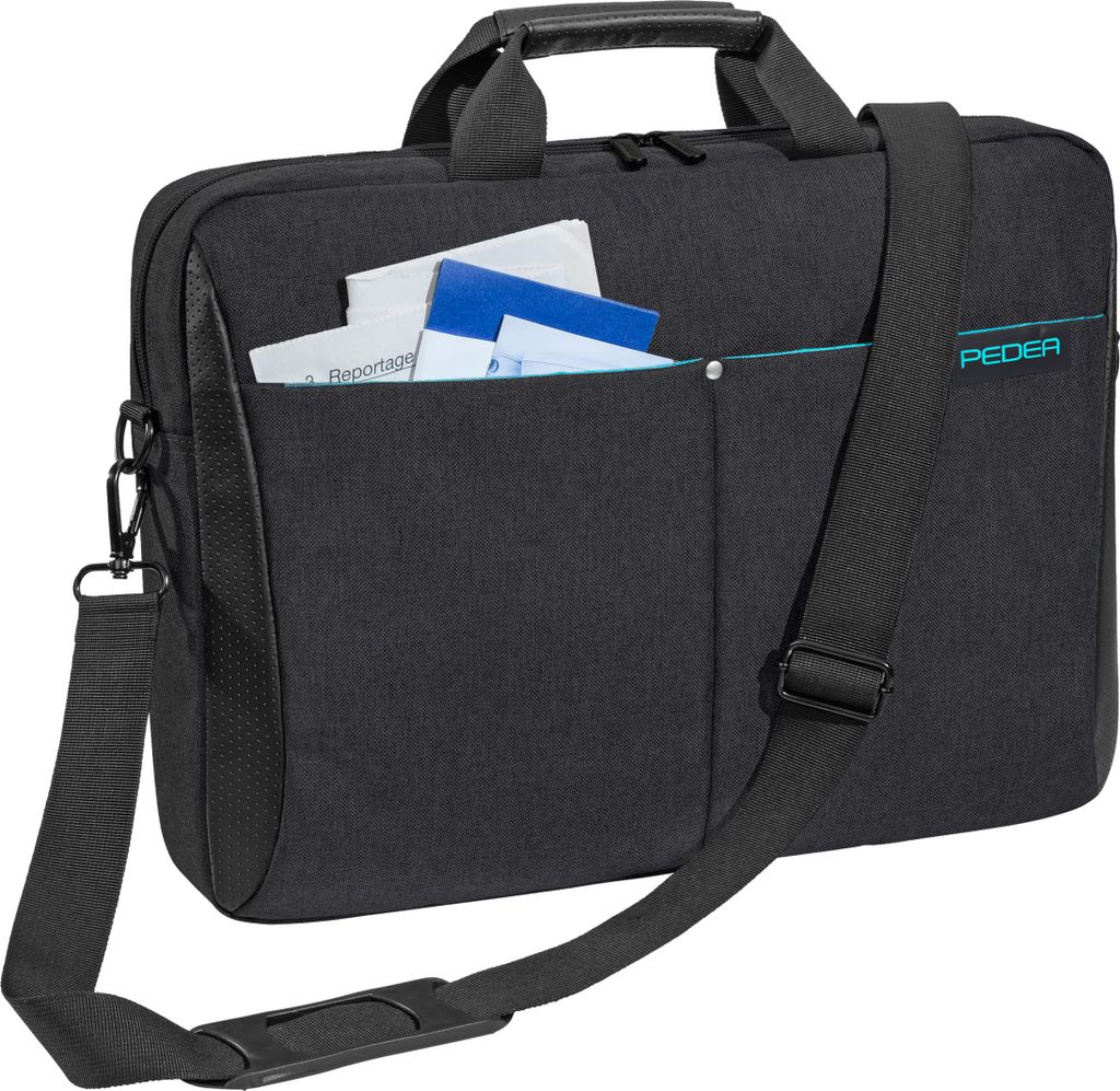 Pedea Notebooktasche "Lifestyle", Schwarz [für Notebooks Produktbild 