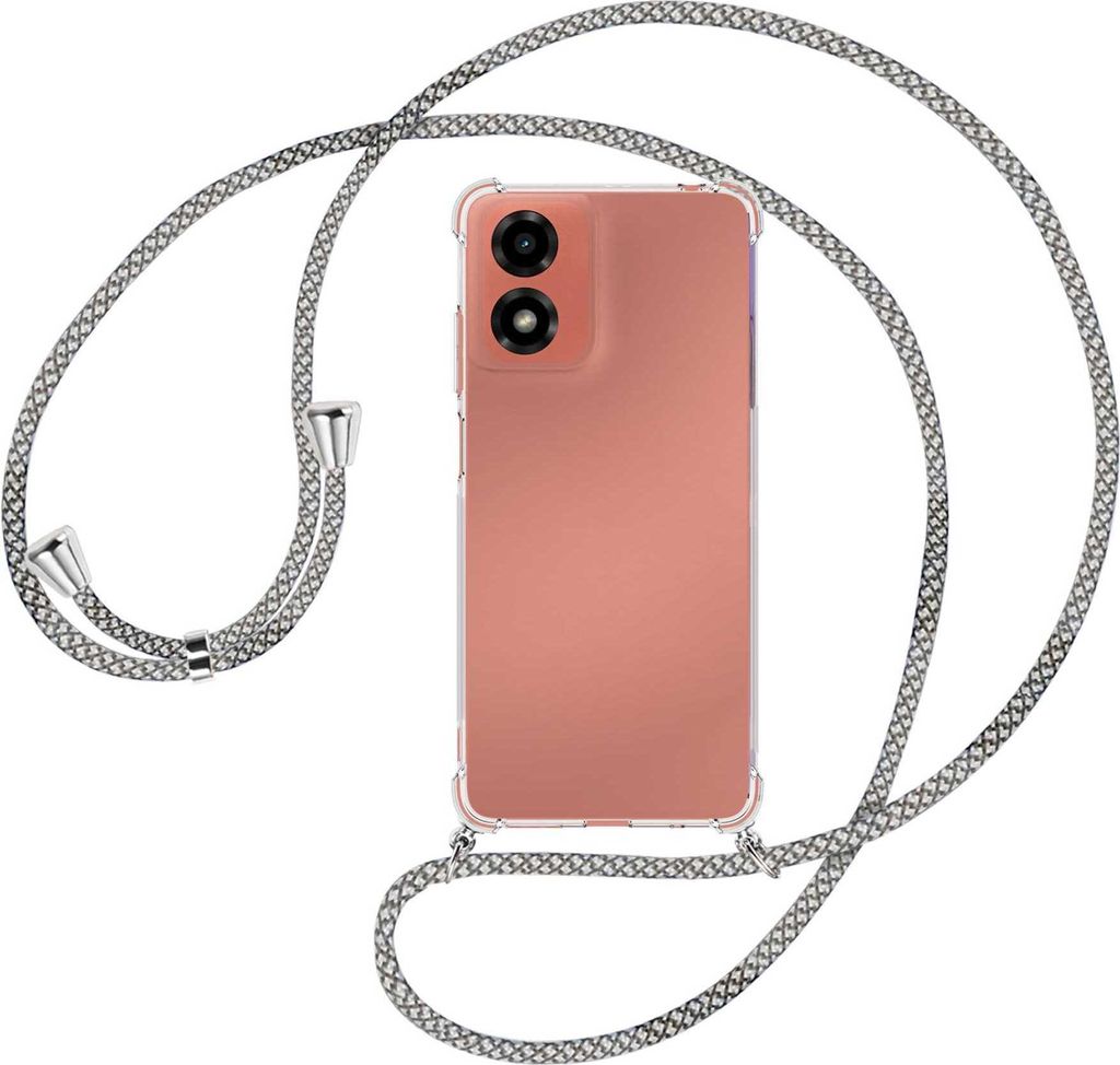 Handykette Backcover-Schutzhülle mit Band (Metall Produktbild 