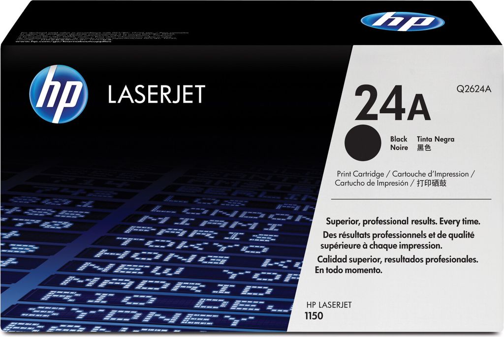 HP Tonerpatrone - Q2624A - No.24A - schwarz - 2.500Seiten Produktbild 