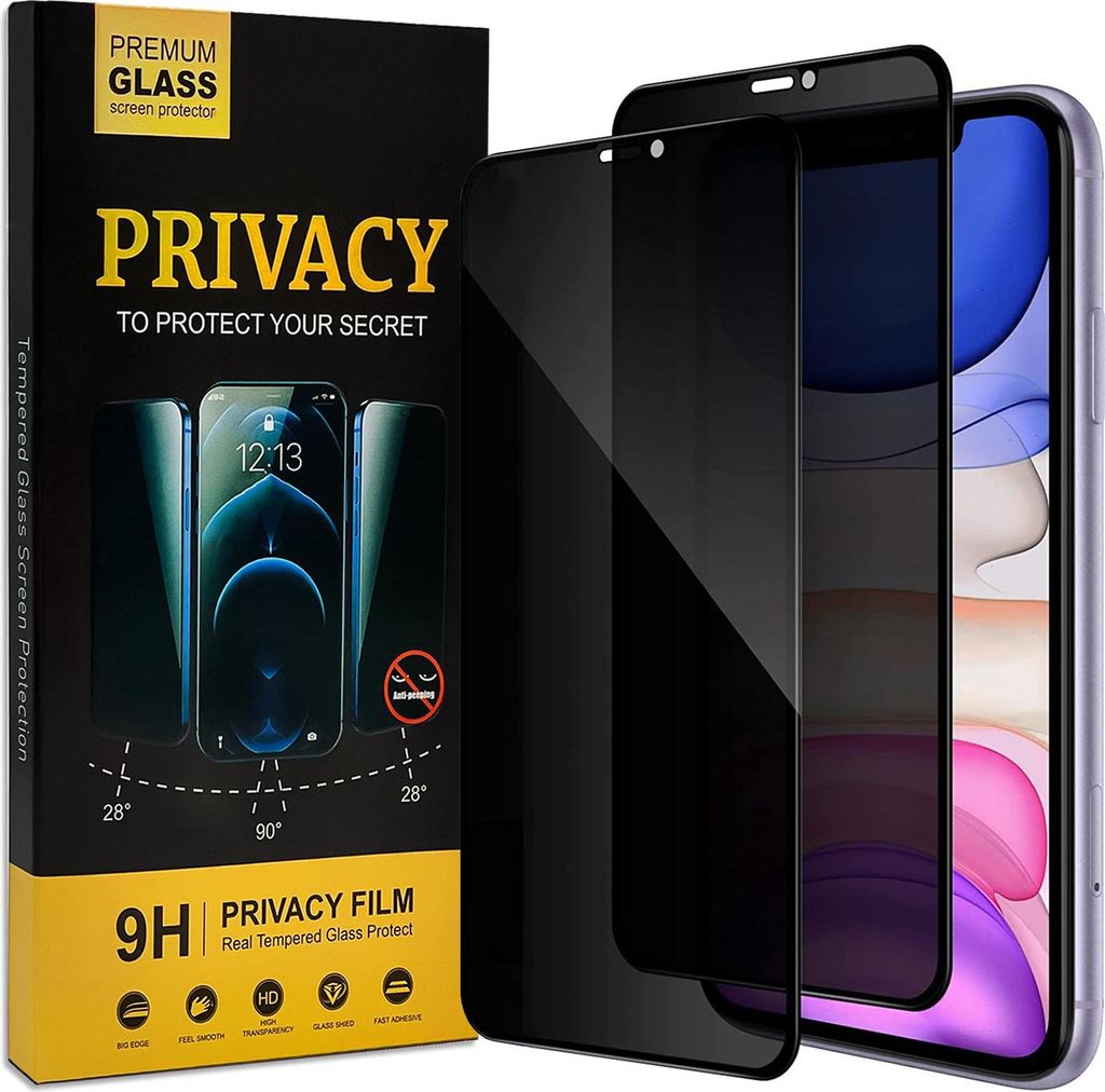 Pellicola protettiva della privacy per iPhone 11 vetro Immagine del prodotto 