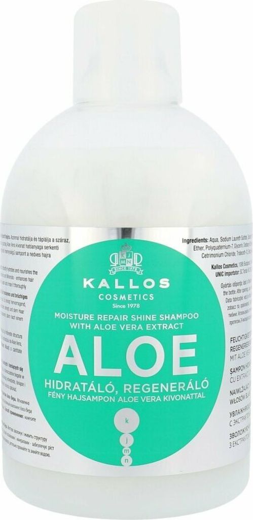 Kallos Aloe Moisture Repair Shine Shampoo odżywczy szampon Zdjęcie produktu 