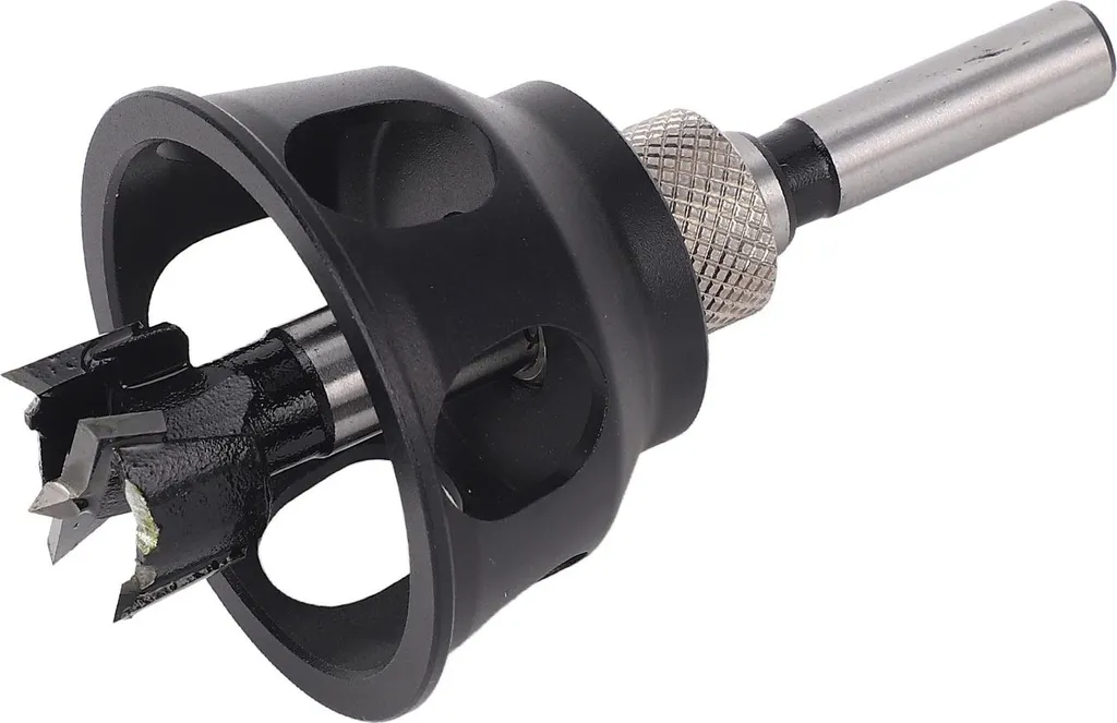 Gabarit de perçage bois vertical avec mèche courte 20mm ultra robuste