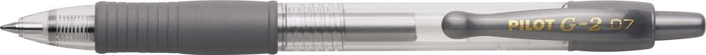 PILOT G2 Metallic Gelschreiber – Gelstift, 0.32mm, nachfüllbar, Farbe Silber