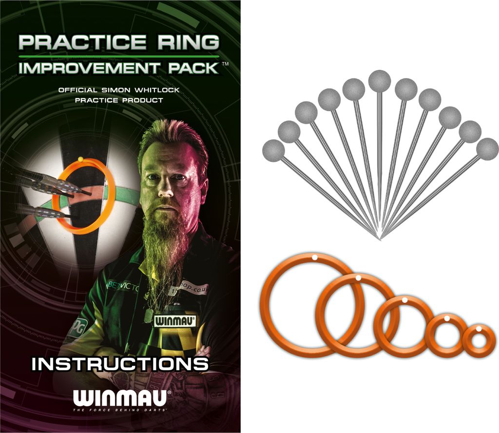 Winmau Simon Whitlock Cvičné krúžky-Trainingsringe Obrázok produktu 