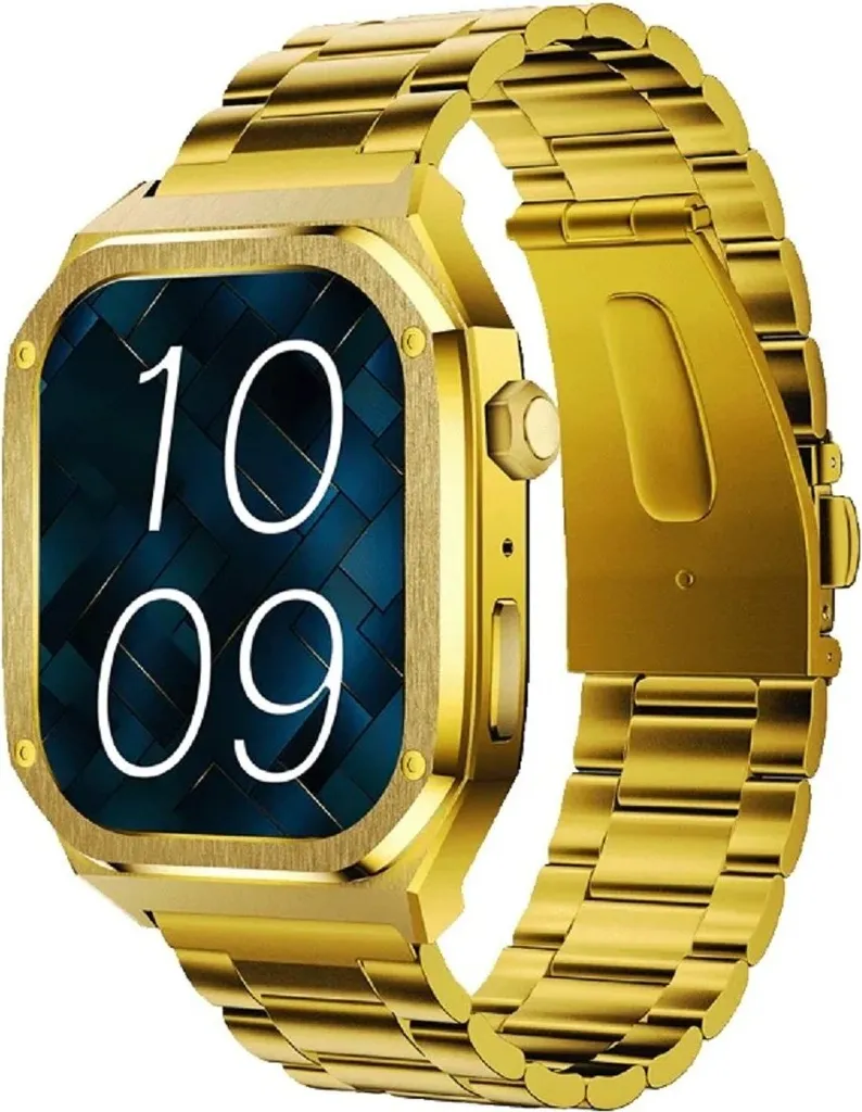 Smartwatch Oro Maxcom Iron S FW65: AMOLED 1.95" e Design BijouWatch