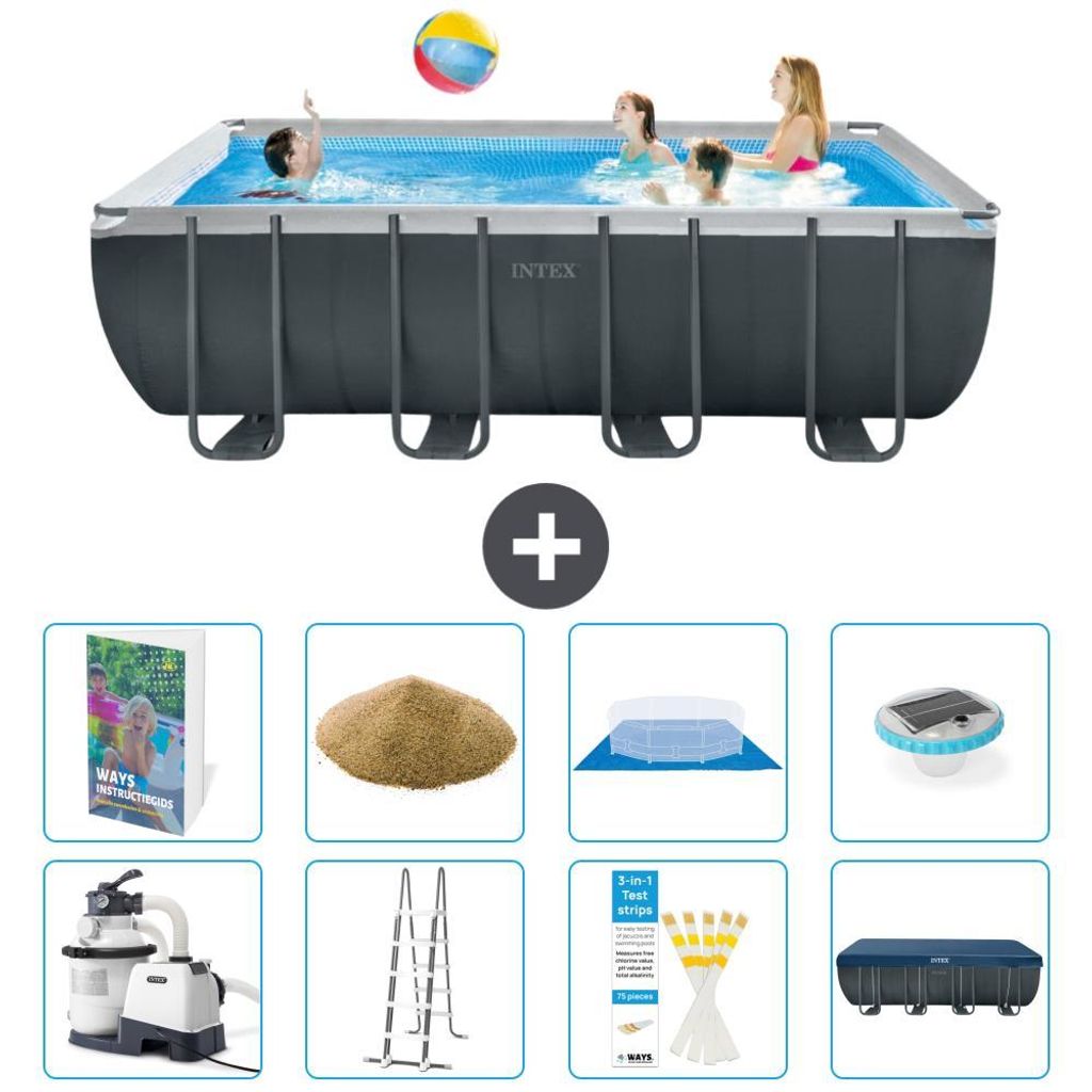 Ultra XTR Pool Rechteckig - 549x274x132 cm - 9-teilig S578