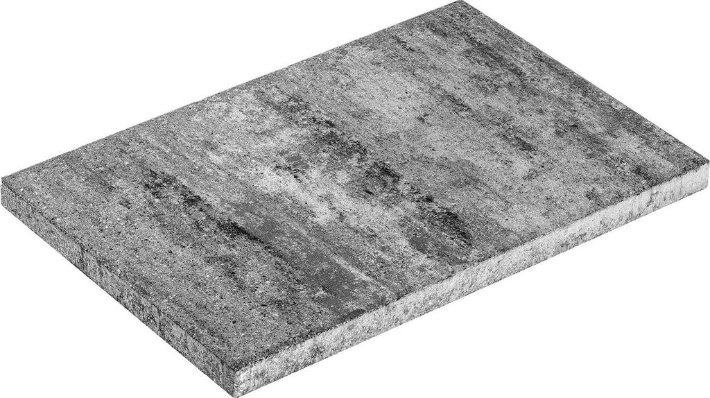 Terrassenplatten DIORA WEIß-SCHWARZ 60/40/4 CM PE3