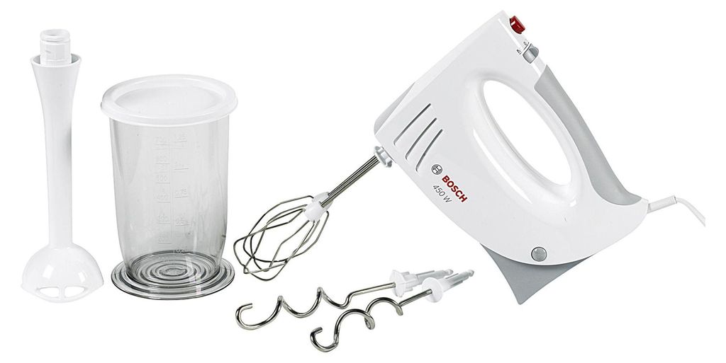Bosch MFQ3540, Mikser ręczny, Szary, Biały, 1,4 m, Plastik, Zdjęcie produktu 