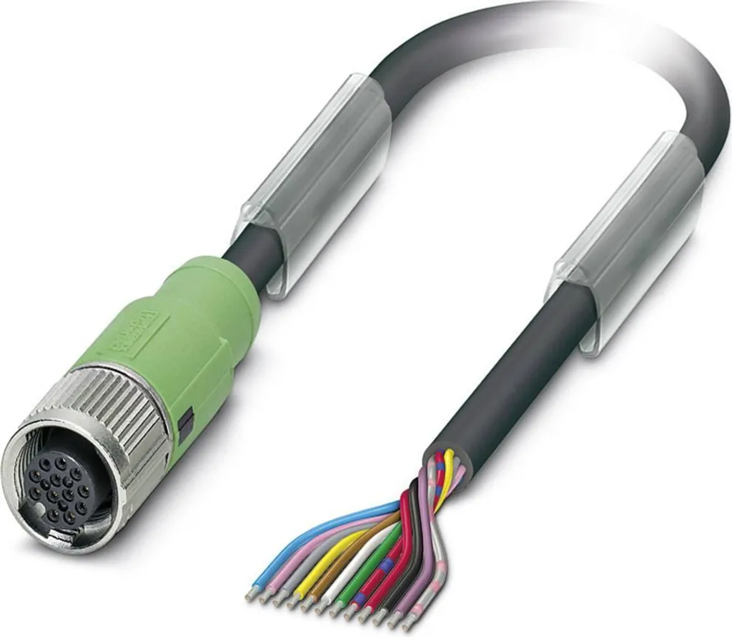 Connecteur confectionné M12 pour capteur et actionneur industriel