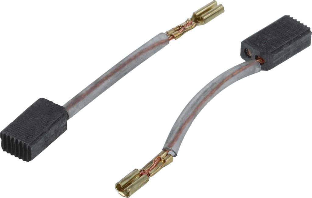 vhbw 2x Kohlebürste 5 x 8 x 14 mm kompatibel mit Fein 72208900234 Winkelschleifer, Multifunktionswerkzeug, Bohrmaschine