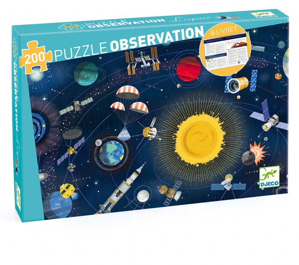 Puzzle d'observation Cosmos, Djeco Image du produit 
