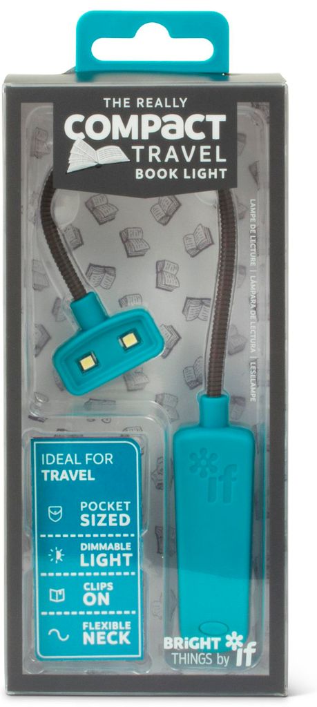 The Really Compact Travel Book Light - Turquoise