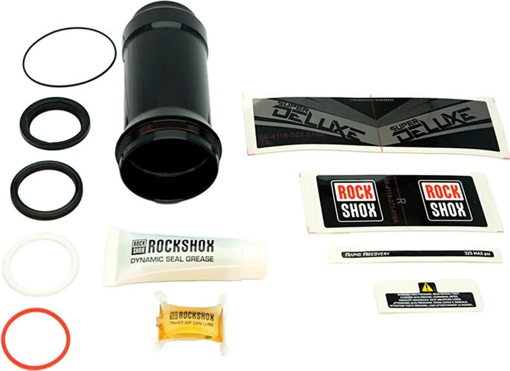 Amortisseur Rockshox Debonair Gris 205/230mm à Course Variable VTT
