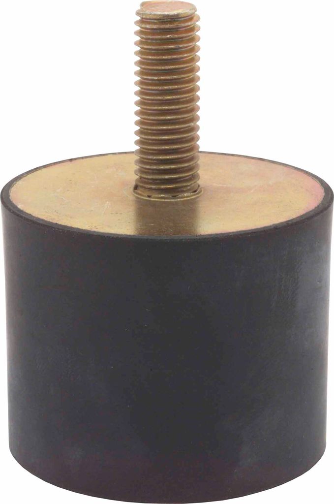 ELMAG Gummipuffer, Ø 100 x H: 50 mm, AG M 16