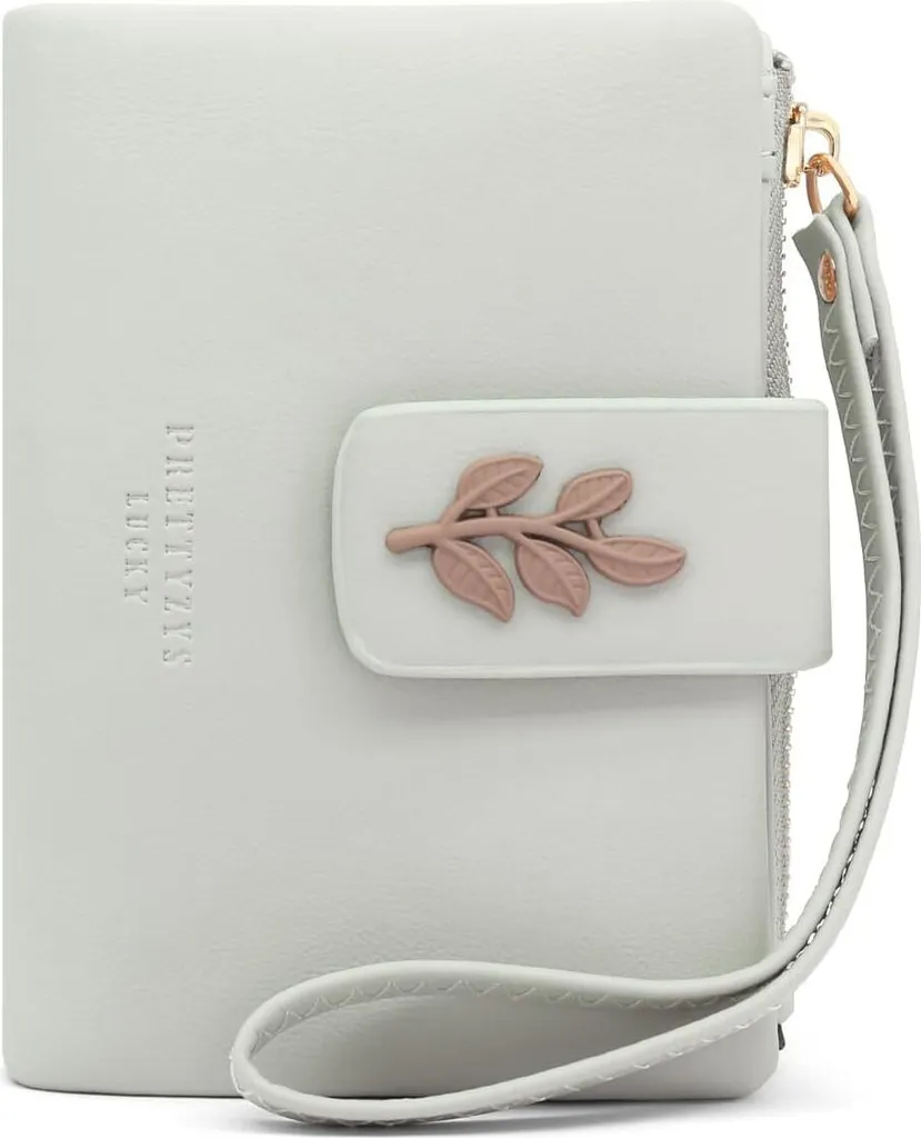 Portafoglio da donna in Finto cuoio piccolo e in formato corto Portafoglio da donna RFID con tasca portamonete piccolo portafoglio con cerniera, mini portafogli portacarte