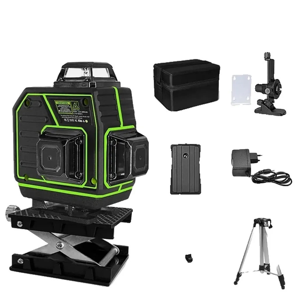 Niveau laser vert ME16G-H15 avec télécommande et mode pulsé précis