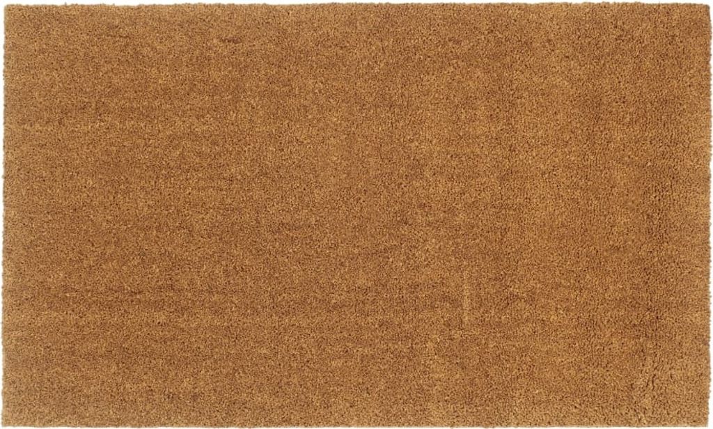 Design Fußmatte Natur 90x150 cm Kokosfaser Getuftet, Fußmatten 2024