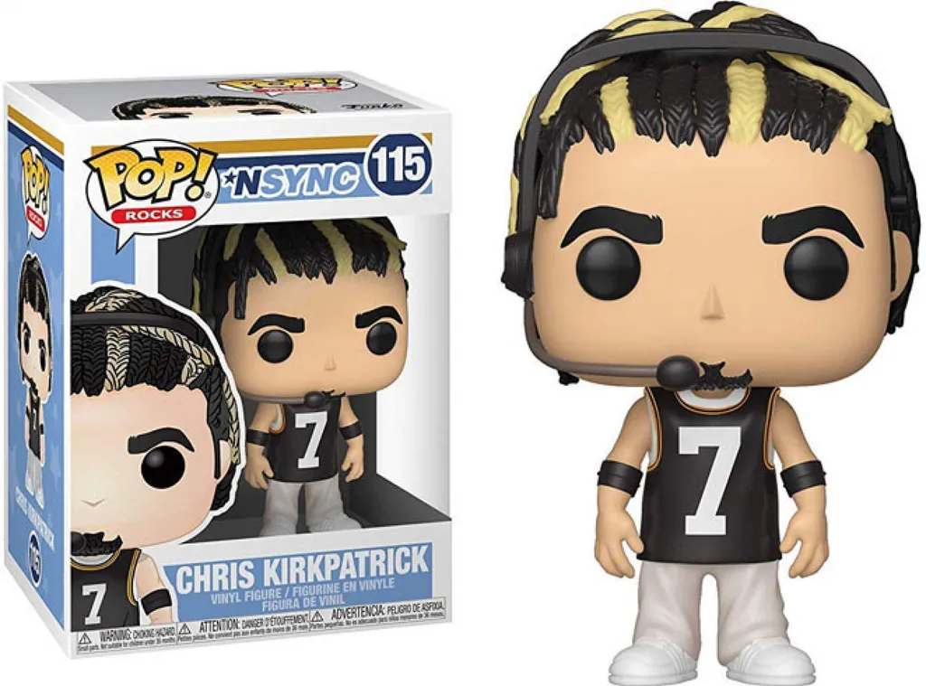 Funko Pop Musique NSYNC Chris Kirkpatrick 115 Figurine Vinyle de Collection