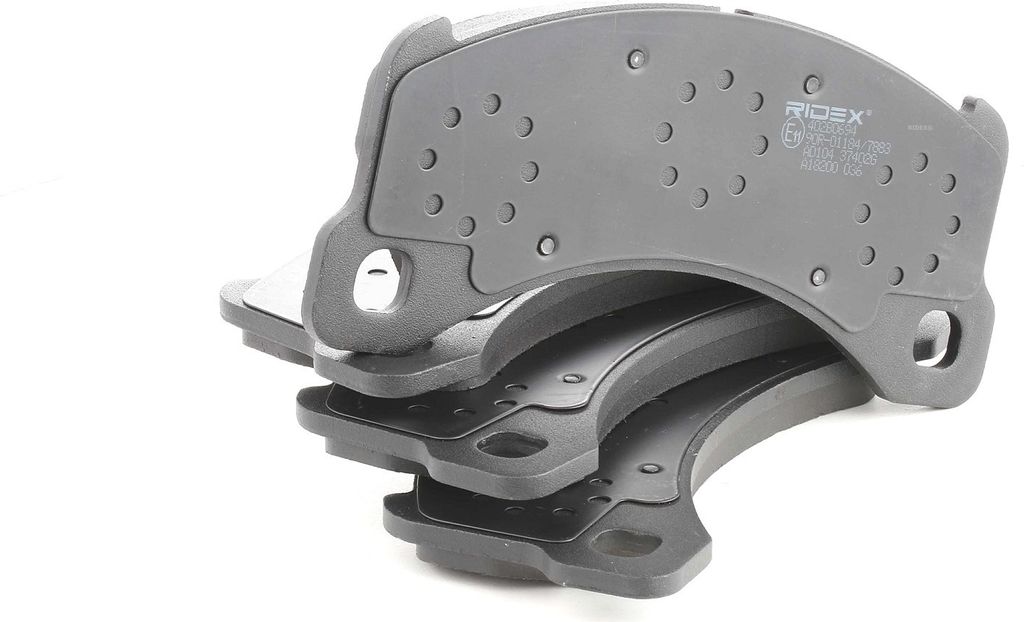 RIDEX 402B0694 - OE 95835193930 Bremsbeläge, Vorne für Cayenne (92A), Macan (95B), Panamera (971)