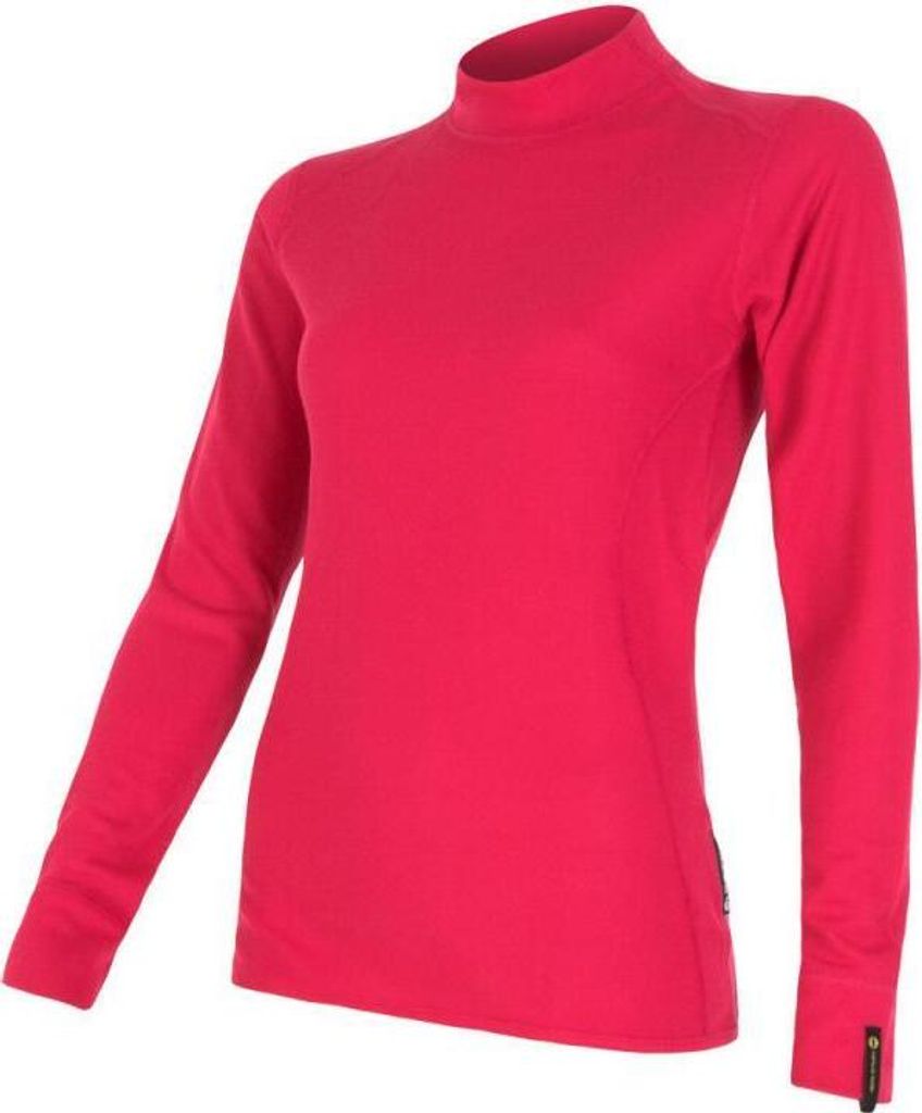 T-shirt Sensor Double Face Damen Langarm magenta größe M 15200002-01