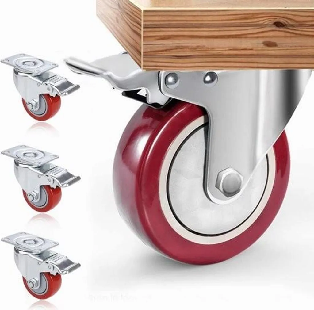 Roulettes pour établi et atelier - Roulettes pivotantes charges lourdes