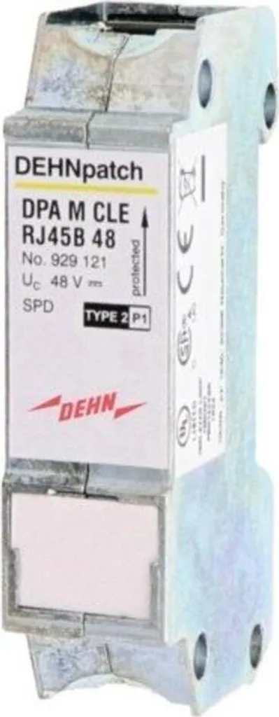 Évitez les Pannes Réseau avec le Parafoudre RJ45 48V DEHN DPA M 48V