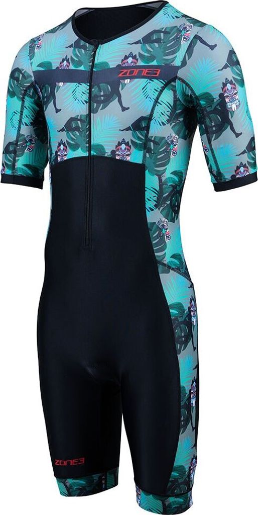 Zone3 Activate+ Tribal Rush Kurzarm-trisuit Blau S Mann Blau S