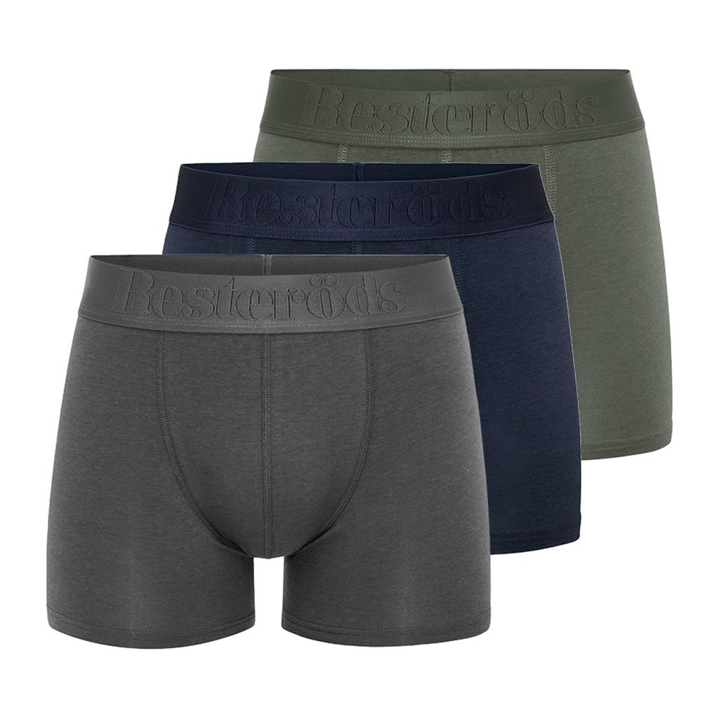 Confezione da 3 paia di pantaloncini/shorts in bambù in Immagine del prodotto 