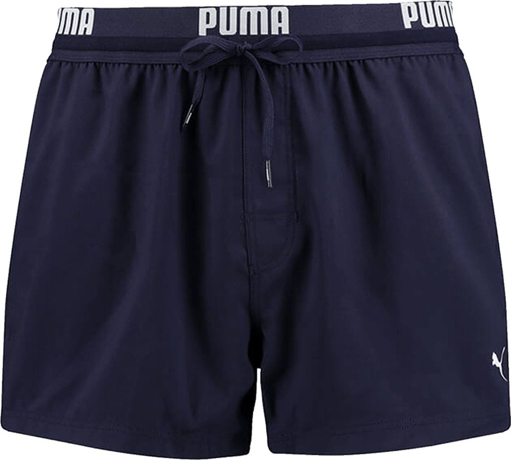 PUMA Badeshorts Logo Short Length Swim Shorts Produktbild 