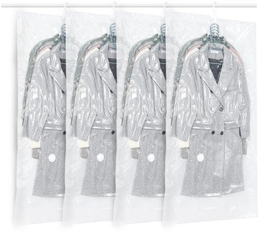 Housse de rangement sous vide 80x60 cm pour linge de lit et textiles