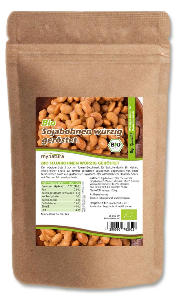 Mynatura  Sojasnack - würzig – 1000g - 1 Beutel (1000g) Produktbild 
