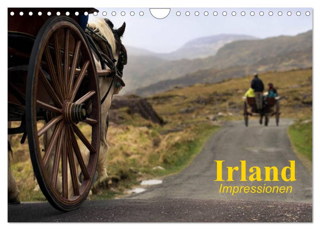 Irland - Impressionen (Wandkalender 2027 DIN A4 quer), CALVENDO Monatskalender