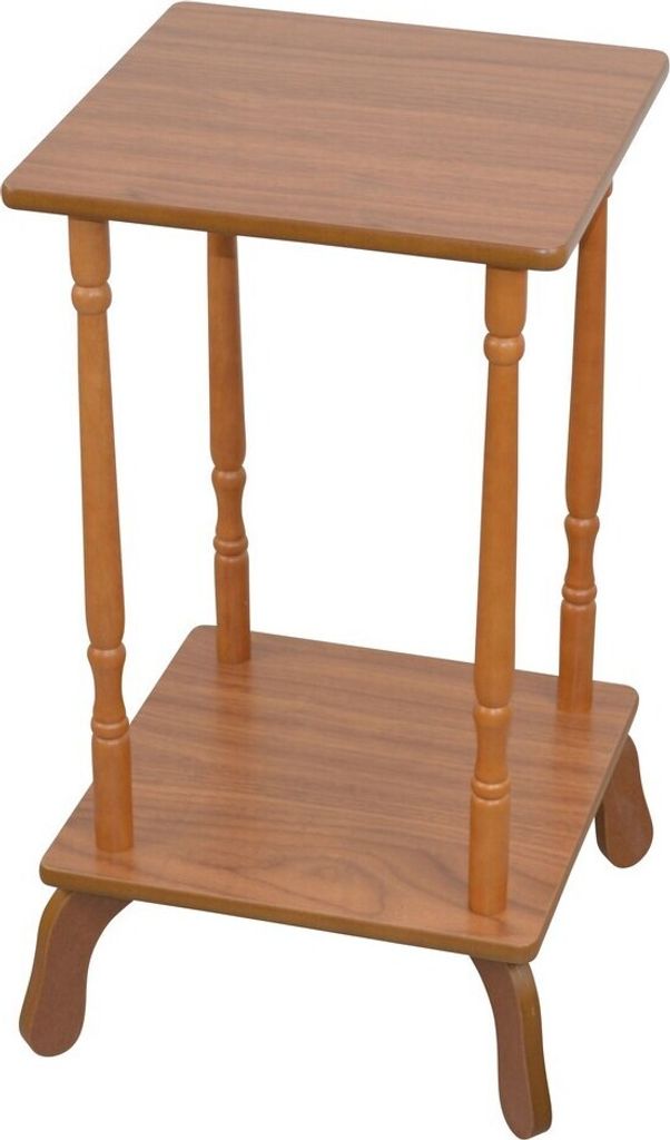 Beistelltisch aus Massivholz in Eiche Rustikal