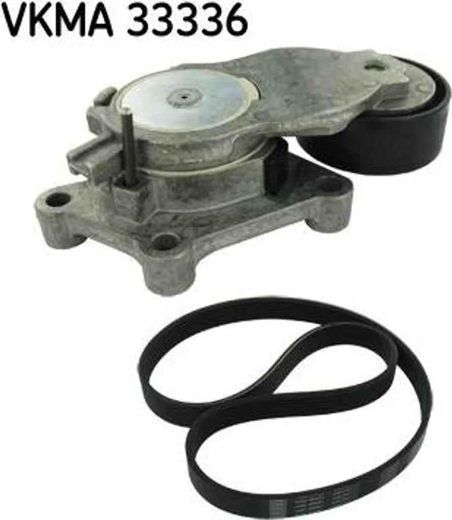 Changement courroie accessoire C4 et 4008 avec kit SKF VKMA 33336 OE