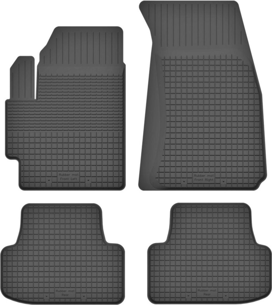 Gummifußmatten 4er Set, universell für: Subaru Forester IV SUV (2013-)