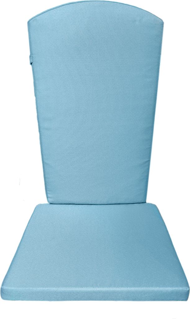 NEG Adirondack Kissen/Stuhlauflage STEVE für Gartenmöbel-Serie MARCY Farbe: türkis (glatt)