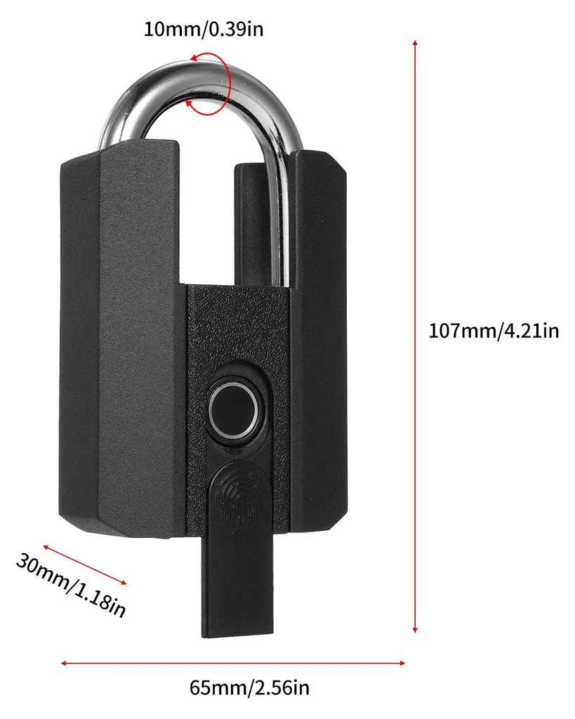 Cadenas intelligent : ne perdez plus vos clés grâce à l'empreinte - 2