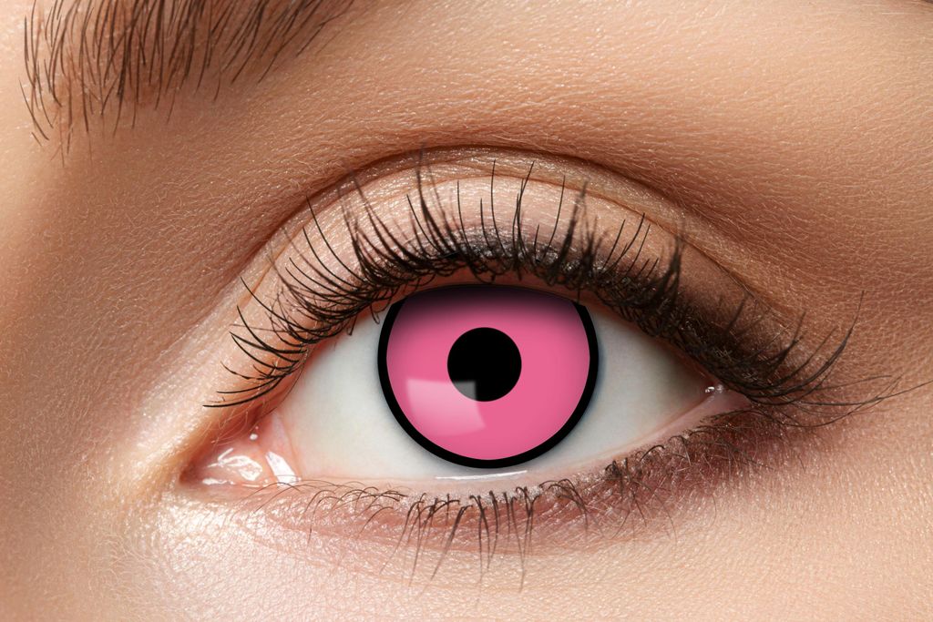 Soczewki kontaktowe Weeks różne nowe kolory i wzory Pink Zdjęcie produktu 