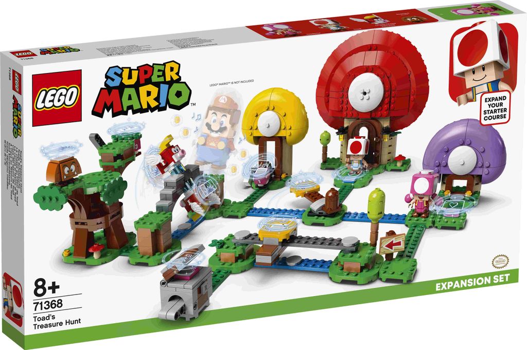 LEGO® Super Mario 71368 Toads Schatzsuche Erweiterungsset Produktbild 