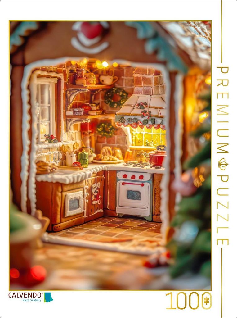 CALVENDO Puzzle Miniaturwelten | 1000 Teile Lege-Größe 64x48cm Foto-Puzzle für glückliche Stunden