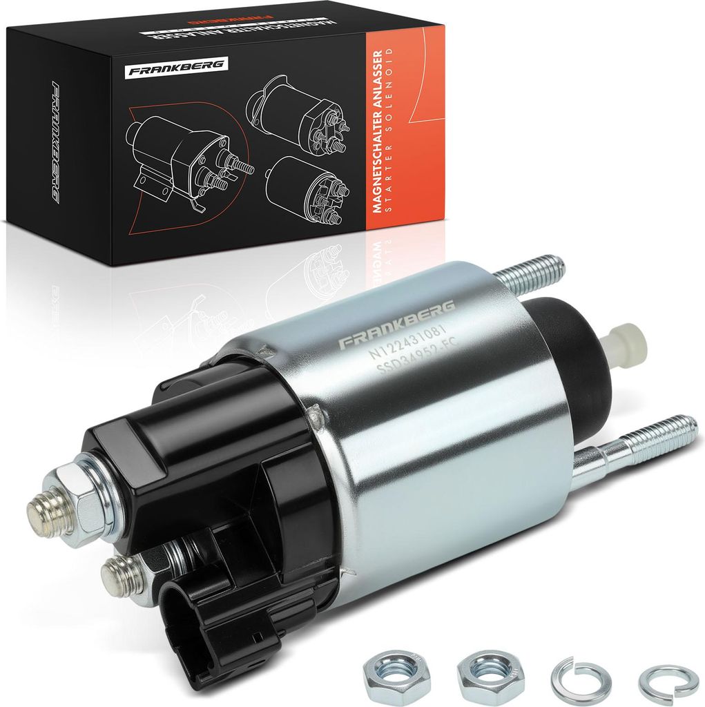 Frankberg 1x Magnetschalter Starter für Toyota Corolla 2003-2009 Isuzu D-Max NQR 2011-2016